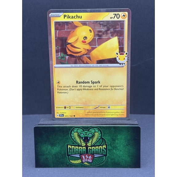 2024 Temporal Forces Pikachu Pokemon Day 2026 #51/162