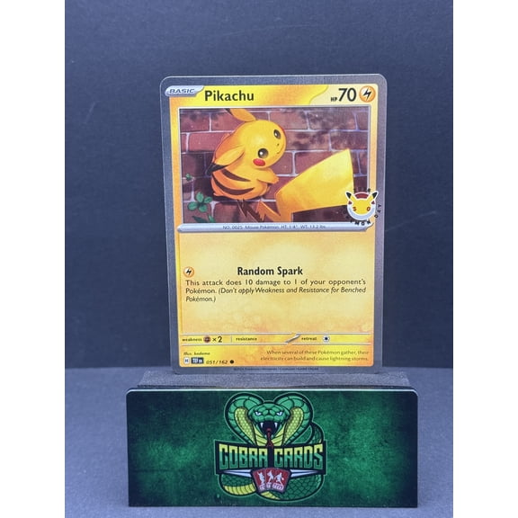2024 Temporal Forces Pikachu Pokemon Day 2026 #51/162