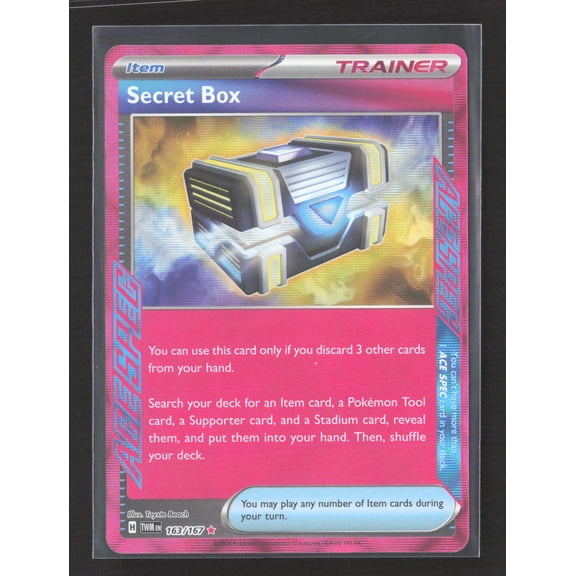 2024 Temporal Forces Secret Box Rare ACE #163/167