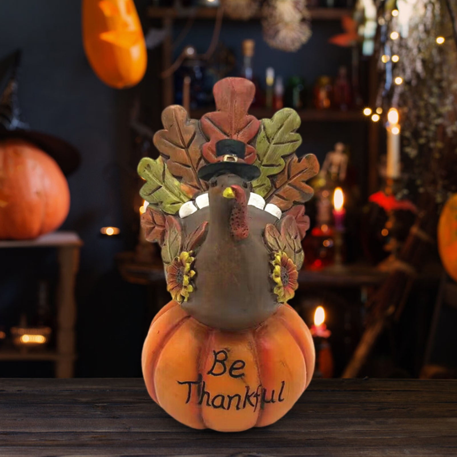 2024 Thanksgiving Harvests Festival Turkey Pumpkin Shape Outdoor Home