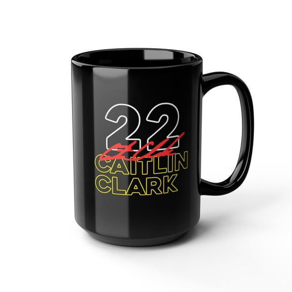 2024 The Game Grown on Caitlin Clark 22 Fever Black Mug (11oz, 15oz)