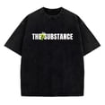 thumbnail image 1 of 2024 The Substance Horror Movie Merch Unisex Oversized Soft Washed Cotton Crewneck T-Shirt - Movie-Themed Graphic Print Summer Casual Streetwear, 1 of 5