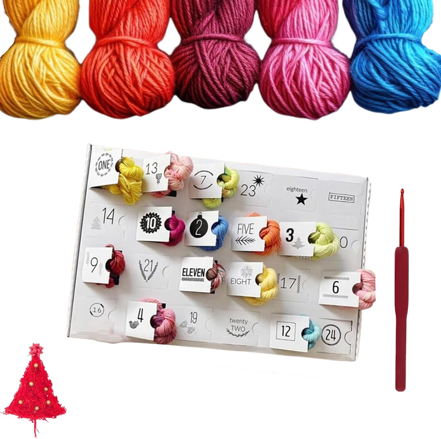 2024 The Yarn Advent Calendar, Wool Advent Calendar 2024, Crochet