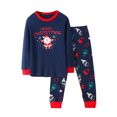 thumbnail image 1 of 2024 Toddler Kids Baby Boys Girls Pajamas Cartoon Cute Print Long Sleeve Top Trousers Outfits Set,Size 4-5 Years, 1 of 3