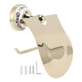 2024 Toilet Paper Holder Gold Vintage Exquisite Stainless Steel Tissue