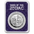 thumbnail image 1 of 2024 Tokelau 1 oz Silver $5 Zodiac Series: Gemini BU (TEP), 1 of 4