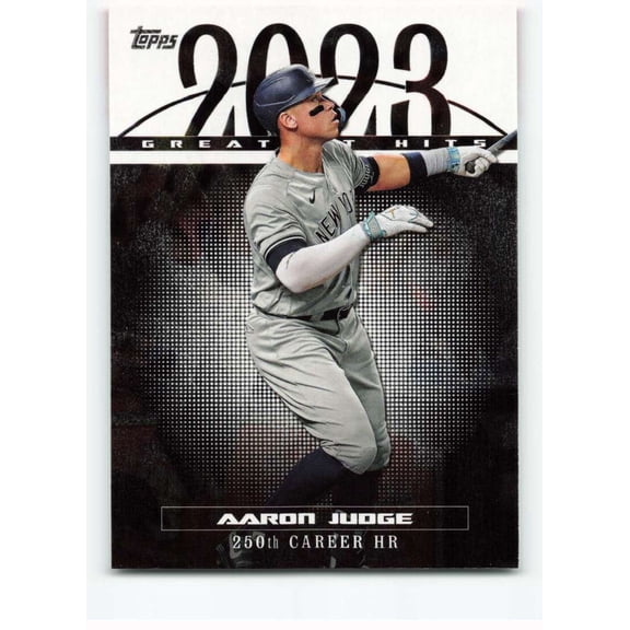 2024 Topps 2023 Greatest Hits #23GH-27 Aaron Judge New York Yankees MLB Baseball Trading Card