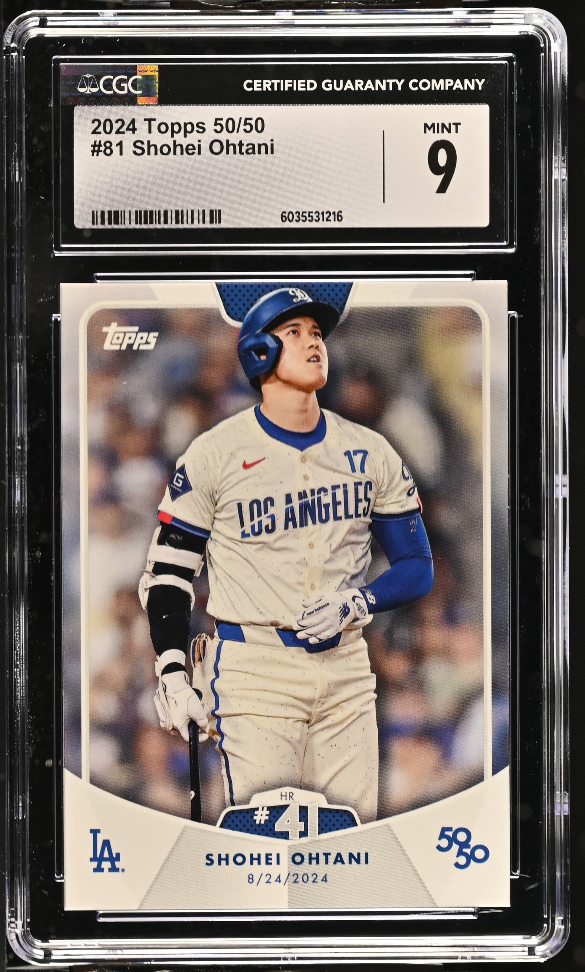 50 50 Ohtani Card
