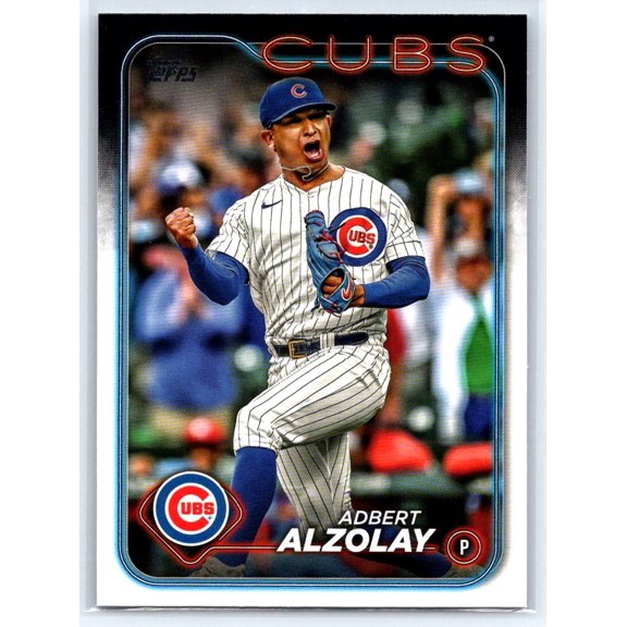 2024 Topps Adbert Alzolay #129 Chicago Cubs Baseball Card