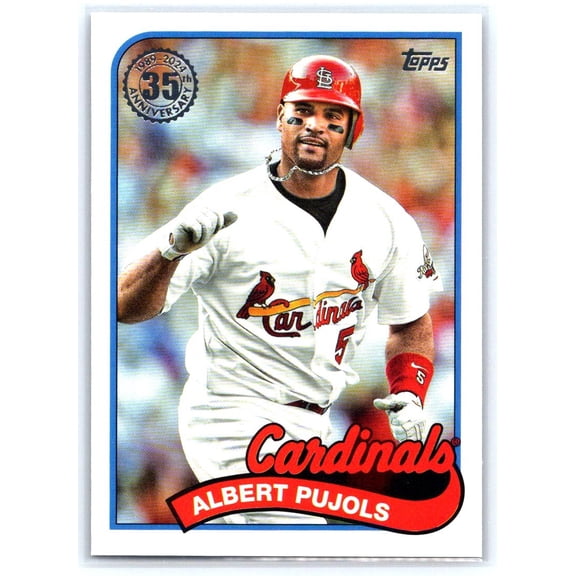 2024 Topps Albert Pujols #89B-7 1989 Topps Baseball 35th Anniversary (Series One)