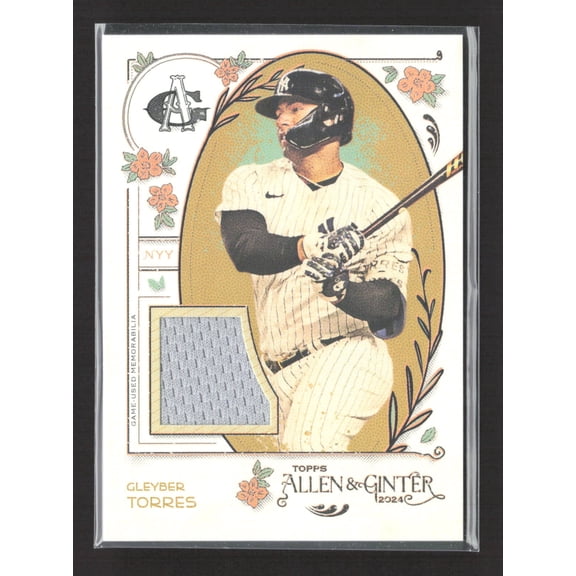 2024 Topps Allen & Ginter Gleyber Torres #AGR-GT Relic Game-Used Memorabilia