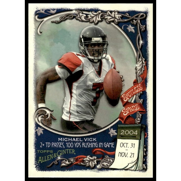 2024 Topps Allen & Ginter Spotless Spans Michael Vick #SS-1