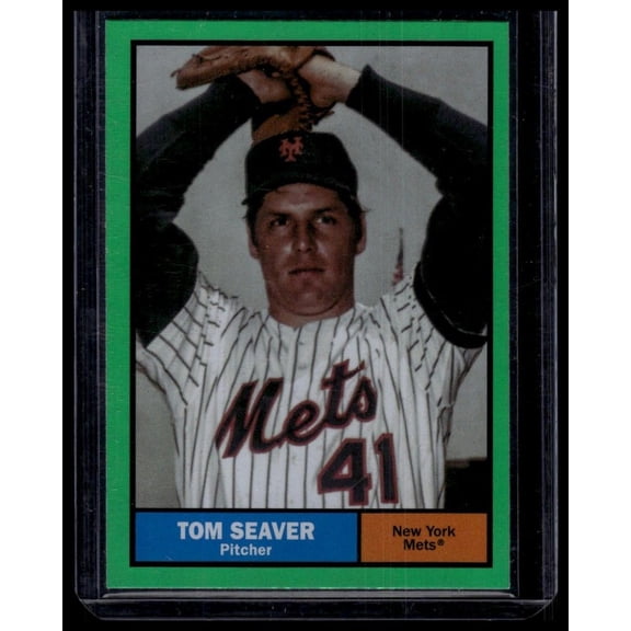 2024 Topps Archives Green Foilboard SN Tom Seaver #53 New York Mets Baseball Card New York Mets MLB BASEBALL Trading Card