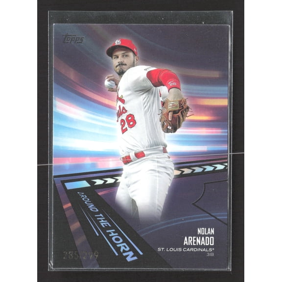 2024 Topps Around the Horn Nolan Arenado #ATH-1 Black /299 St. Louis Cardinals MLB Baseball Trading Card