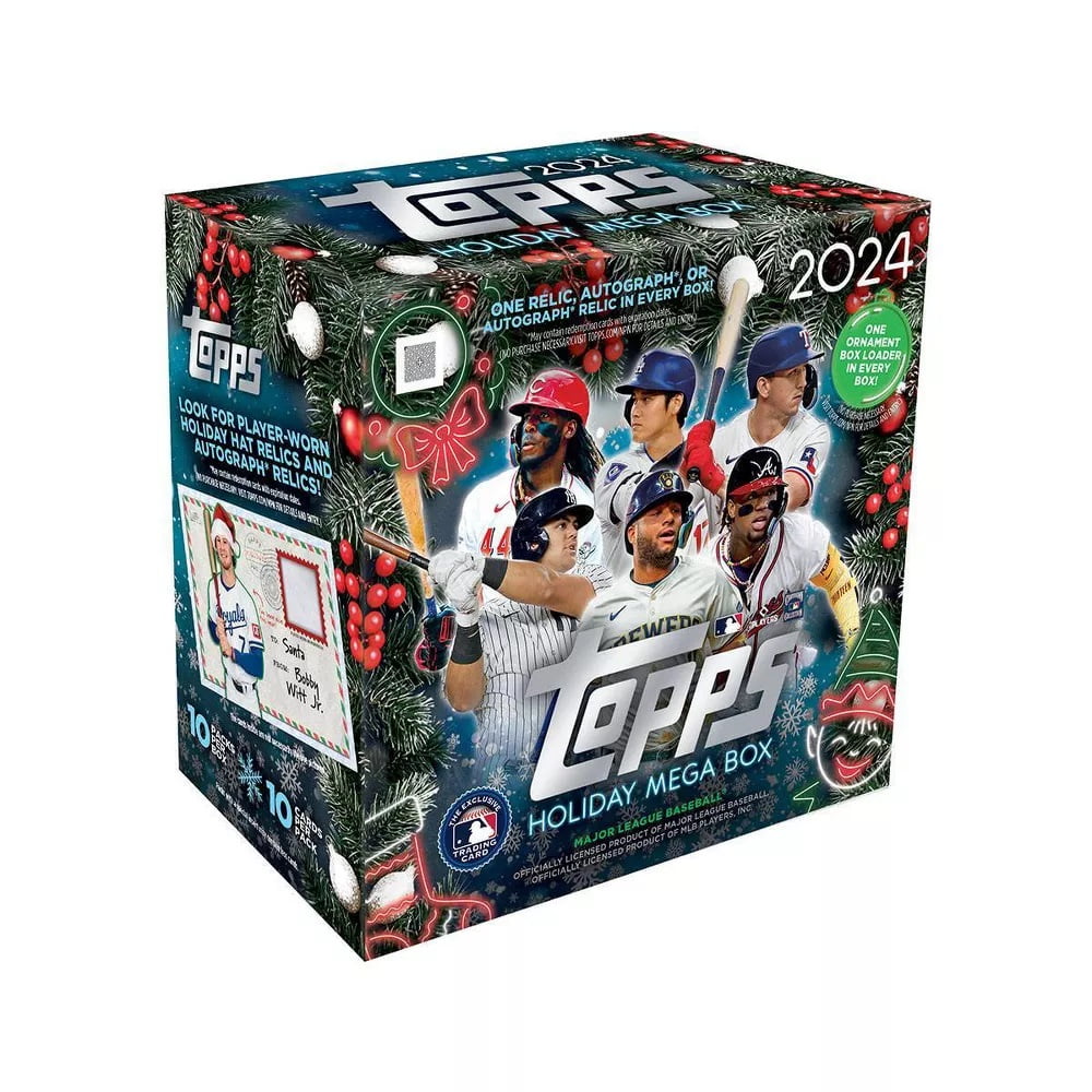 2024 Topps Baseball Holiday Trading Cards Mega Box