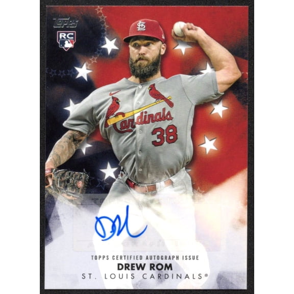 2024 Topps Baseball Stars Autographs Drew Rom #BSA-ROM RC