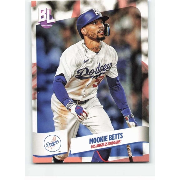 2024 Topps Big League #162 Mookie Betts NM-MT Dodgers Baseball Card Los Angeles Dodgers MLB Baseball Trading Card