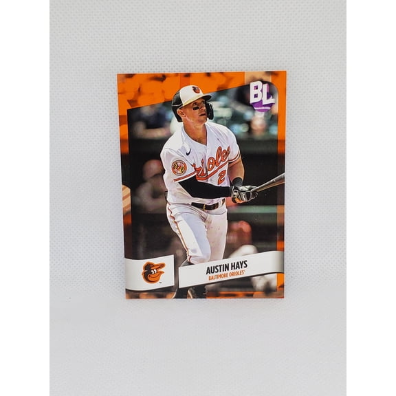 2024 Topps Big League Baseball Orange #9 Austin Hays Baltimore Orioles Baseball Card