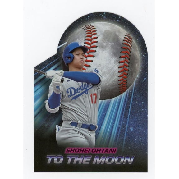 2024 Topps Big League To the Moon Die-Cuts #TM-45 Shohei Ohtani Los Angeles Dodgers MLB Baseball Trading Card