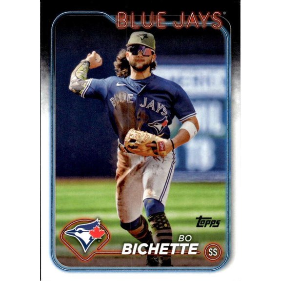 2024 Topps Bo Bichette #563 NM-MT Toronto Blue Jays Baseball Card Toronto Blue Jays MLB Baseball Trading Card
