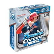 2024 Topps Bowman Chrome Baseball Trading Cards Mega Box
