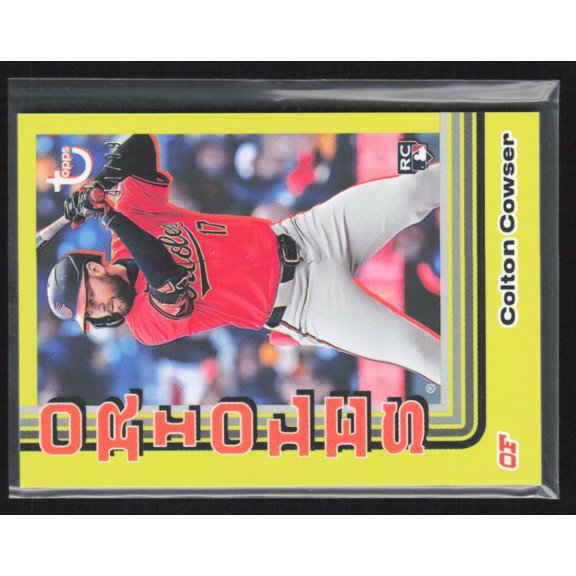 2024 Topps Brooklyn Collection Colton Cowser #25 /99 RC