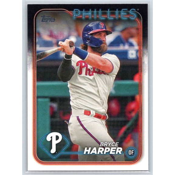 2024 Topps Bryce Harper #200 Philadelphia Phillies Baseball Card
