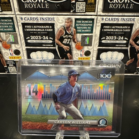 2024 Topps Carson Williams #BTP -14 Chrome Rookie Insert Topps