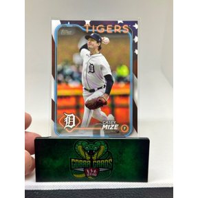 2024 Topps Casey Mize #694 Independence Day /76 Detroit Tigers Baseball Card