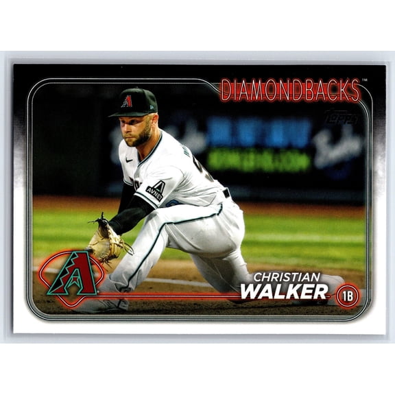 2024 Topps Christian Walker Arizona Diamondbacks #63 Baseball Card