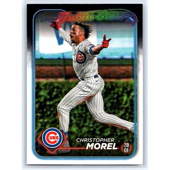 2024 Topps Christopher Morel Chicago Cubs #128 Baseball Card Near Mint