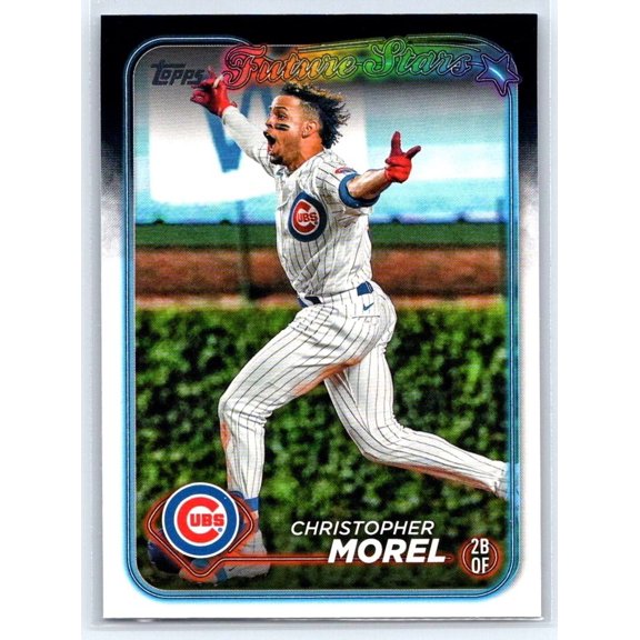 2024 Topps #128 Christopher Morel Near Mint Baseball Card Chicago Cubs