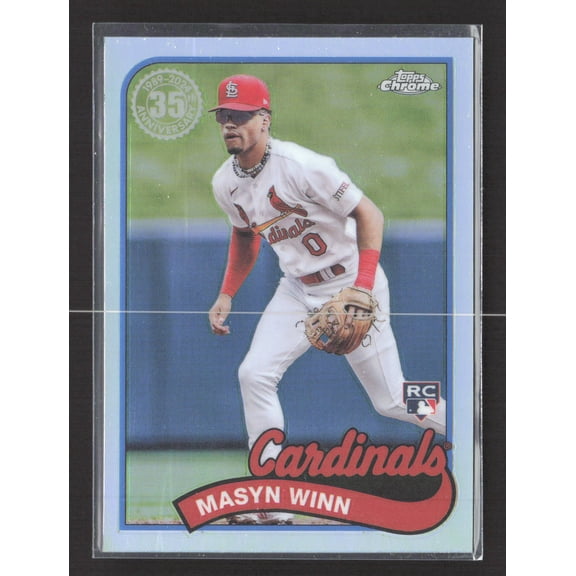 2024 Topps Chrome 1989 Topps Baseball Masyn Winn #89CB-17 Blue Border RC