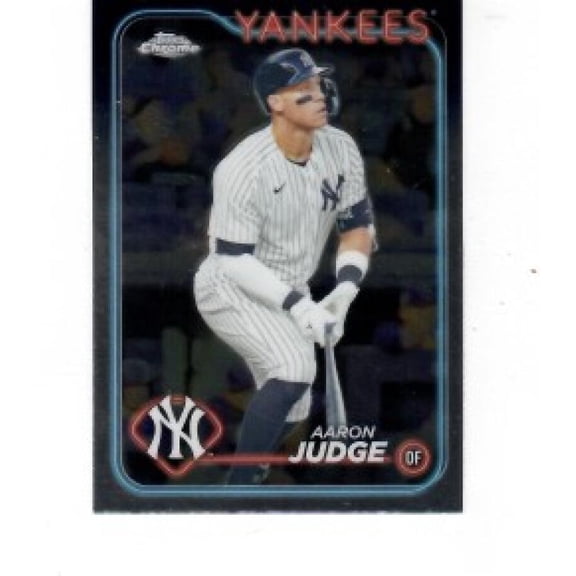 2024 Topps Chrome #50 Aaron Judge New York Yankees MLB Baseball Base Trading Card