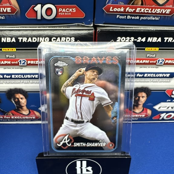 2024 Topps Chrome AJ Smith-Shawver #19 [Base] Rookie Base Set