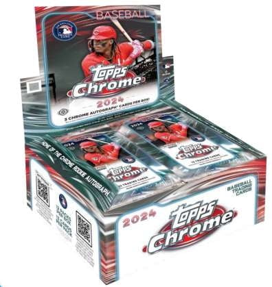 2024 Topps Chrome Baseball Jumbo Box - Walmart.com
