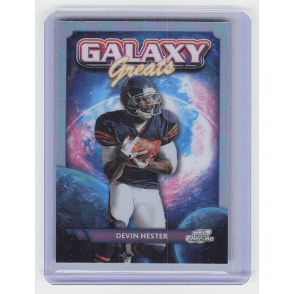 2024 Topps Chrome Cosmic Devin Hester #GG-34 Galaxy Greats