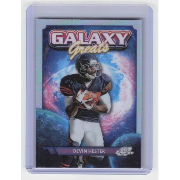 2024 Topps Chrome Cosmic Devin Hester #GG-34 Galaxy Greats