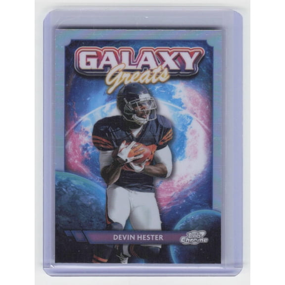 2024 Topps Chrome Cosmic Devin Hester #GG-34 Galaxy Greats