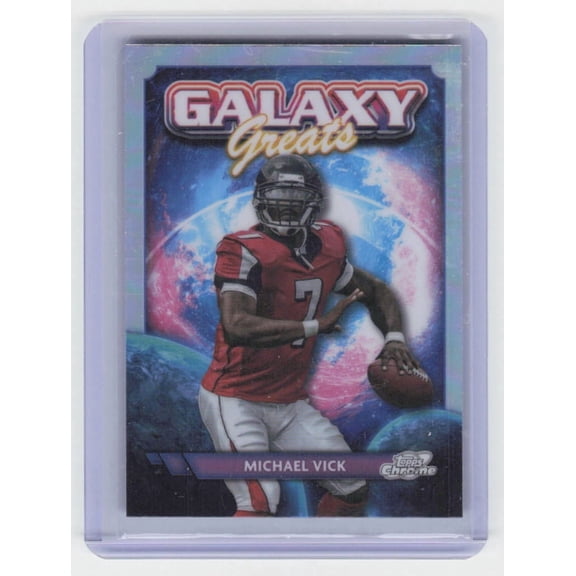 2024 Topps Chrome Cosmic Michael Vick #GG-2 Galaxy Greats