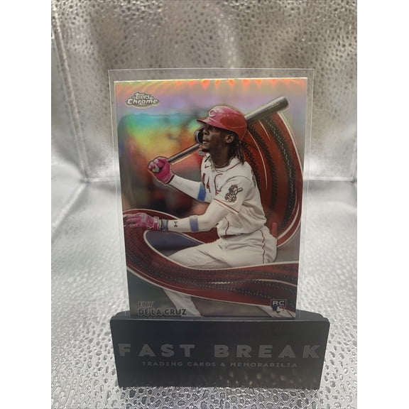 2024 Topps Chrome Elly De La Cruz #S-22 Chrome Refractor Checklist Limited Edition Collectors Edition Parallel/Variety R