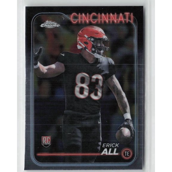 2024 Topps Chrome Erick All RC #292 Cincinnati Bengals Football Card