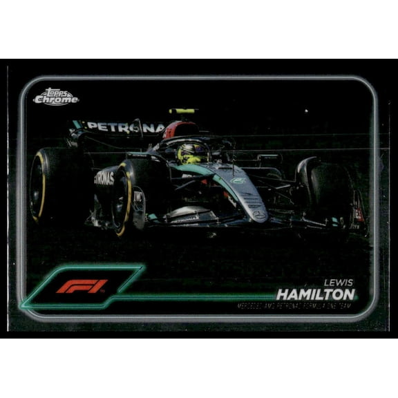 2024 Topps Chrome F1 Lewis Hamilton Mercedes-AMG Petronas Trading Card #78