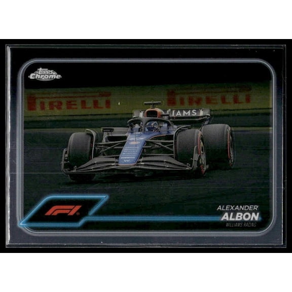 2024 Topps Chrome Formula 1 Alexander Albon Williams #91 Racing Card