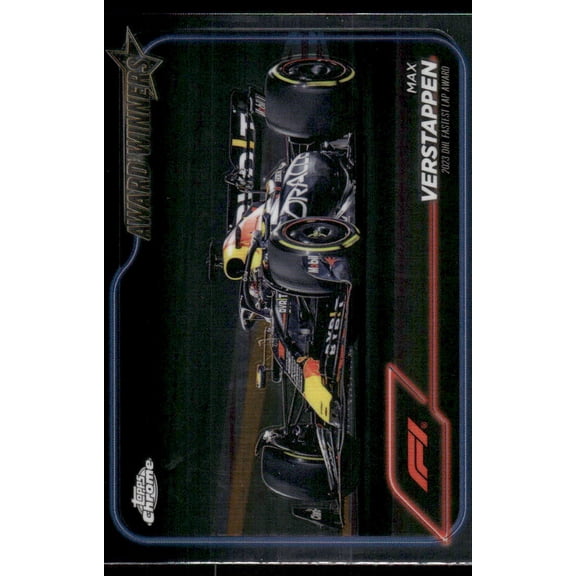 2024 Topps Chrome Formula 1 Max Verstappen #182 Award Winner