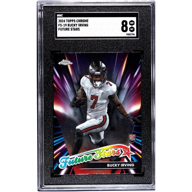 2024 Topps Chrome Future Stars Bucky Irving #FS-19 RC SGC 8