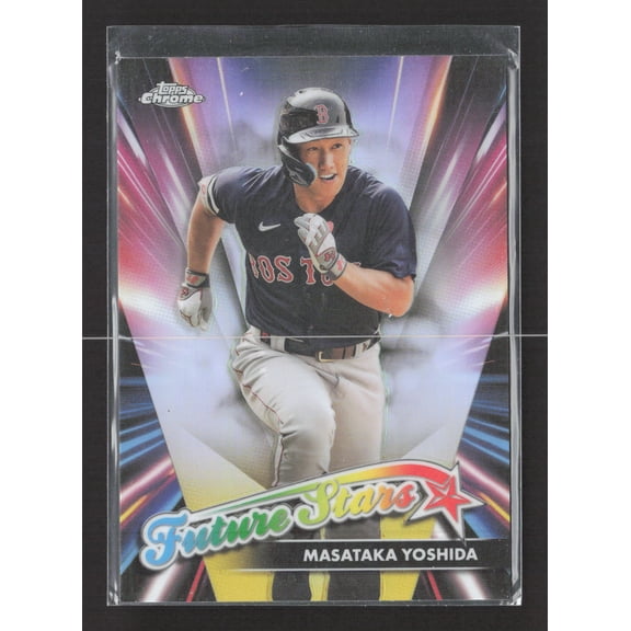 2024 Topps Chrome Future Stars Masataka Yoshida Boston Red Sox MLB Trading Card FS-15