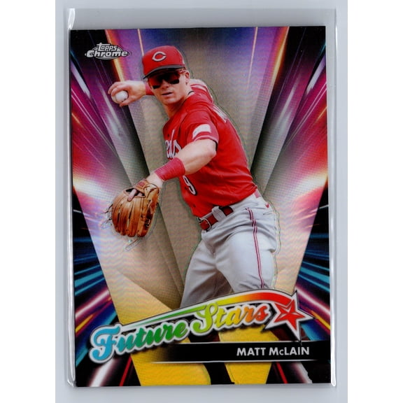 2024 Topps Chrome Future Stars Matt McLain Cincinnati Reds FS-14 Baseball Card