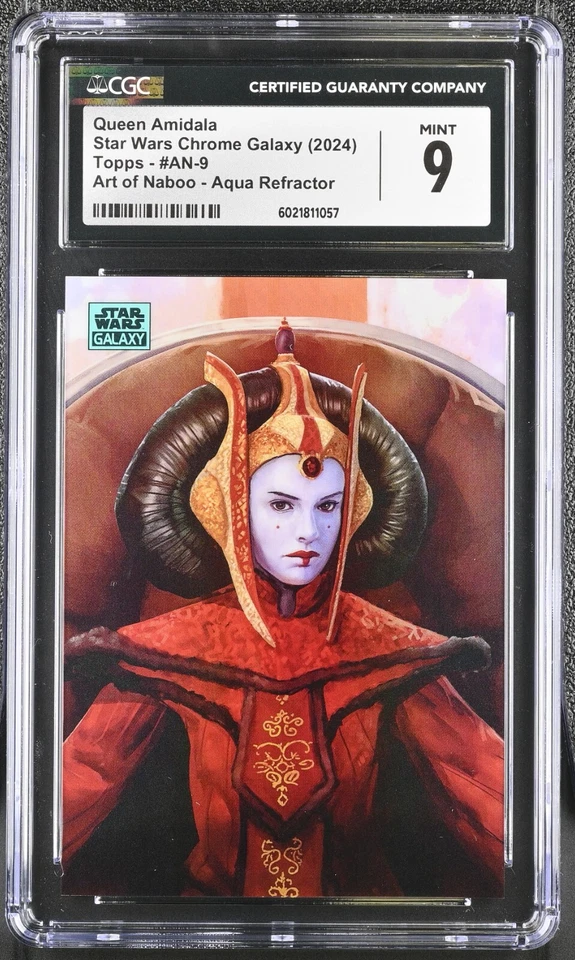 トレーディングカード Star Wars Chrome Galaxy Queen of Naboo