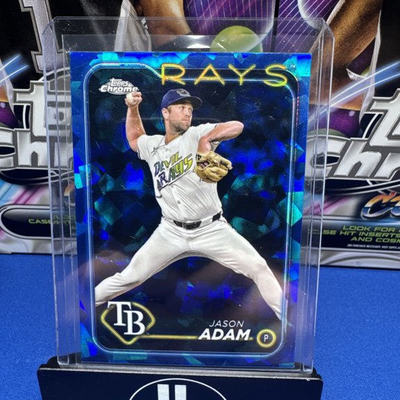 2024 Topps Chrome Jason Adam #102 Sapphire Base Set
